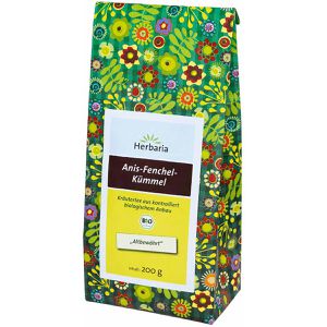 Herbaria Tee Anis-Fenchel-Kümmel, BIO, Kräutertee, loser Tee, 200 g