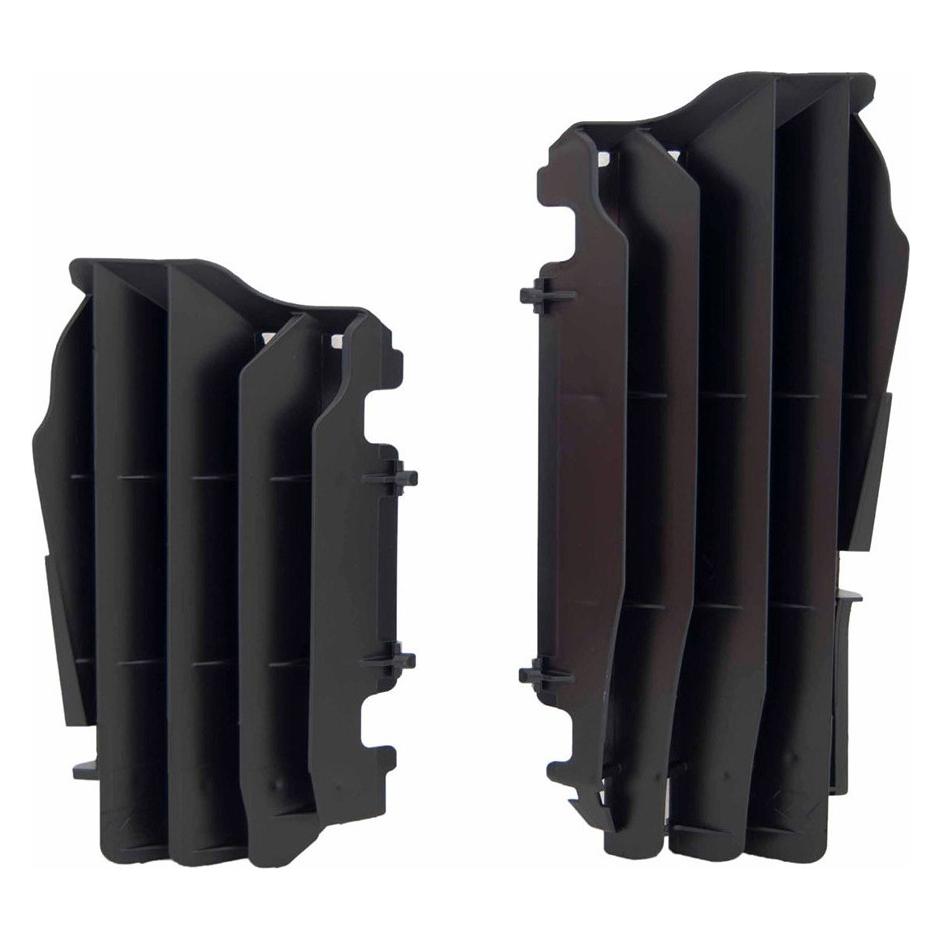 Racetech (RTECH) Grosse Kühlereinlassabdeckungen (Grills) für Kawasaki KXF 250 / KX 250XC '21-'24 (GRKXFNR0019)