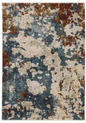 Style Haven Hendrix Mottled Abstract Beige/ Multi Fringe Edge Area Rug