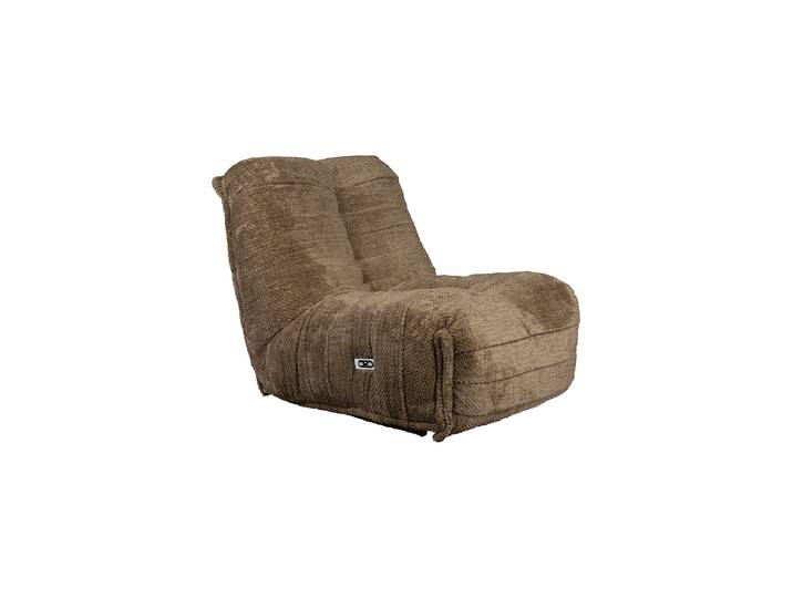 Verstellbarer Design Relaxsessel „Hamilton“ Cappucccino Dutchbone