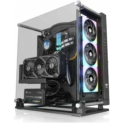 Thermaltake Core P3 TG Pro (ATX, mATX, Mini-ATX), PC Gehäuse, Schwarz