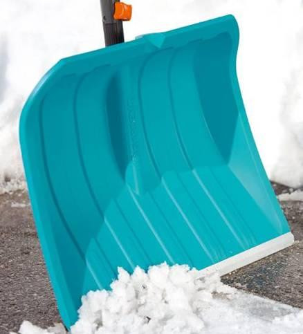GARDENA Combisysteem sneeuwschuiver van kunststof met roestvrijstalen rand, 50 cm
