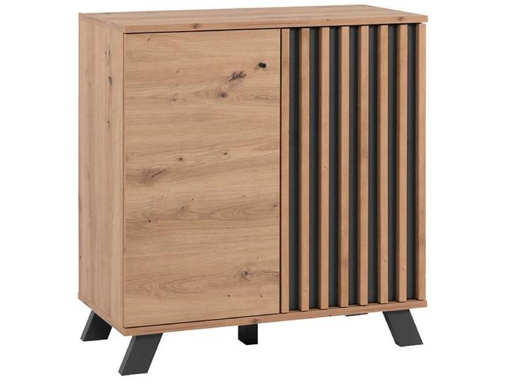 Kommode MEDAN 2 Türen 40x80x85cm artisan eiche melamin