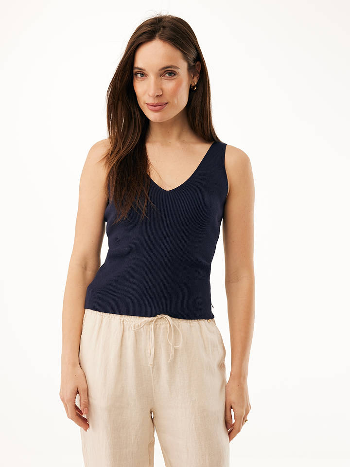 Mexx Top "Lavender" in Dunkelblau - XXL