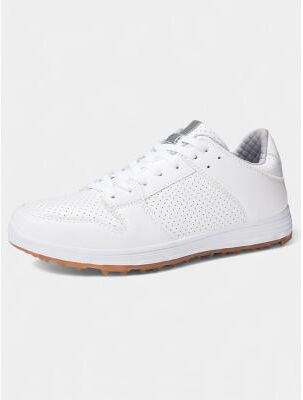 LightInthebox Women's White Athletic Golf Shoes – Breathable Sneakers for Professional Golfing, Driving Ranges and Weekend Competitions