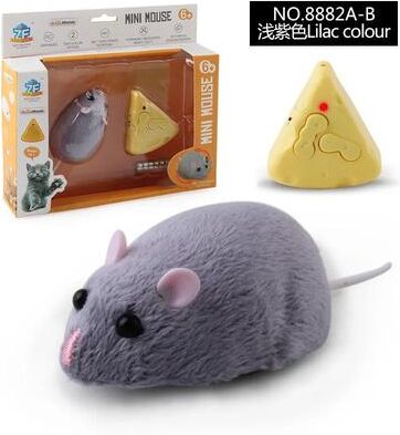 Inspire Select RC Remote Control Mouse Cat Toy Interactive Electric Moving Rat For Cats, Pet Exercise & Prank Fun remote Control Mouse