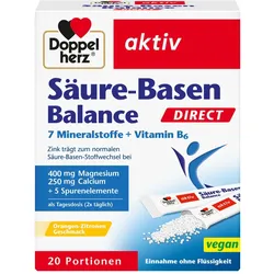 Doppelherz Säure-Basen Balance DIRECT 20 St