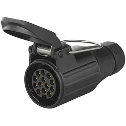 Moritz Steckdose 13-polig PVC fliegend