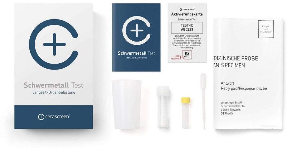 Cerascreen Schwermetall Test 1 St