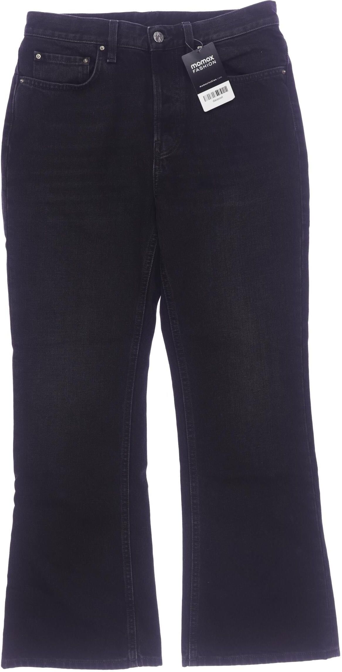 Toteme Damen Jeans, Schwarz, Gr. W28, Baumwolle - Second Hand