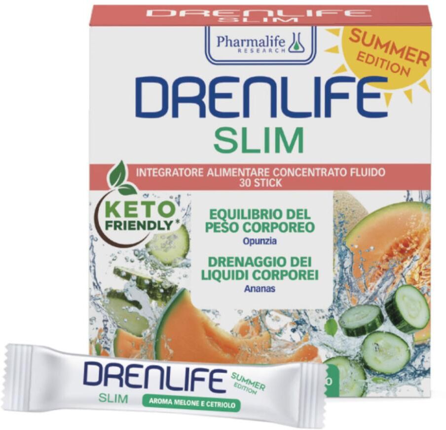 PHARMALIFE RESEARCH Srl DrenLife Slim Summer Edition, 30 STICK