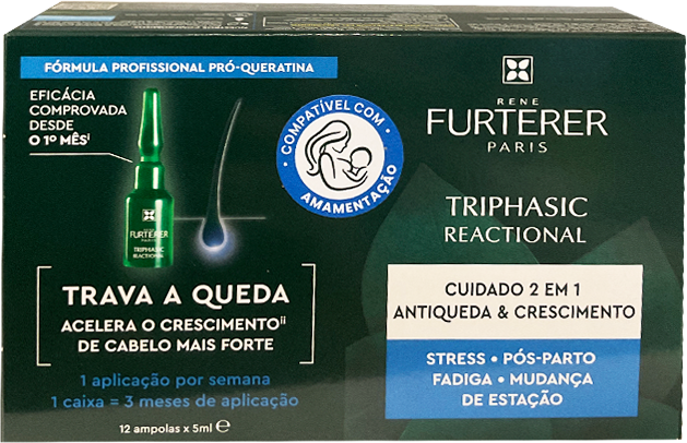 Rene Furterer Triphasic Reactional 12 ampolas