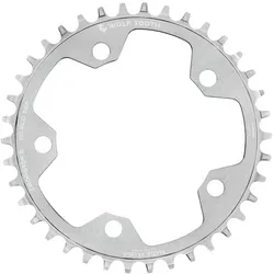 WOLF TOOTH Kettenblatt 1-fach 110 BCD | Drop-Stop B | raw silver 42 Z�