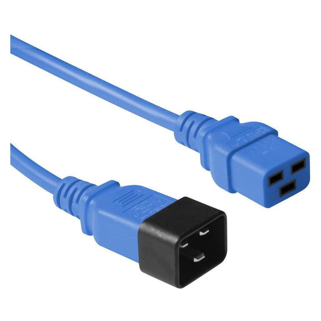 MicroConnect Blue power cable C20-F to (0.90 m) (PE2019B09)