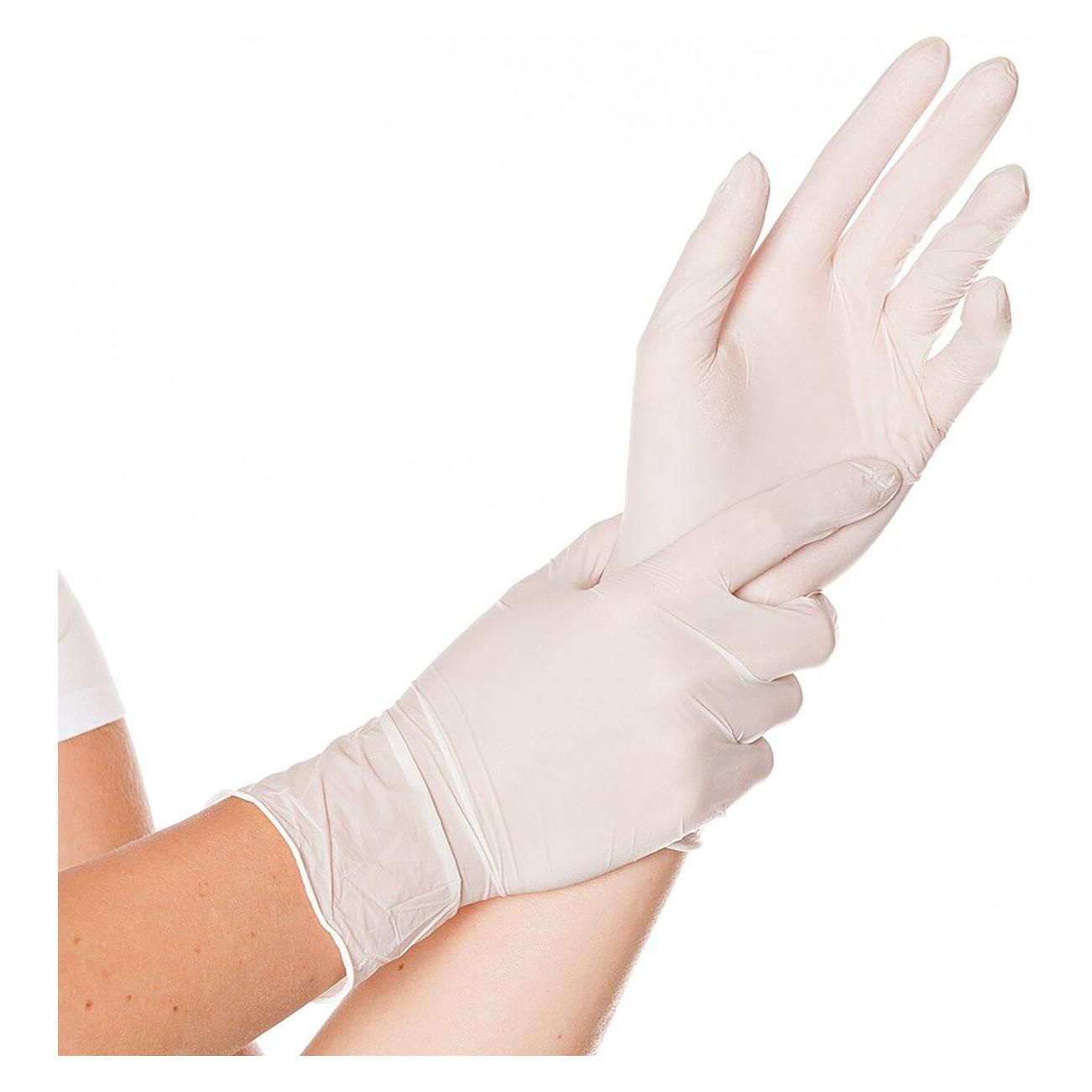 franz mensch Hygostar Nitrilhandschuhe SAFE PREMIUM, weiss, Grösse S, puderfrei (S) (27060B)