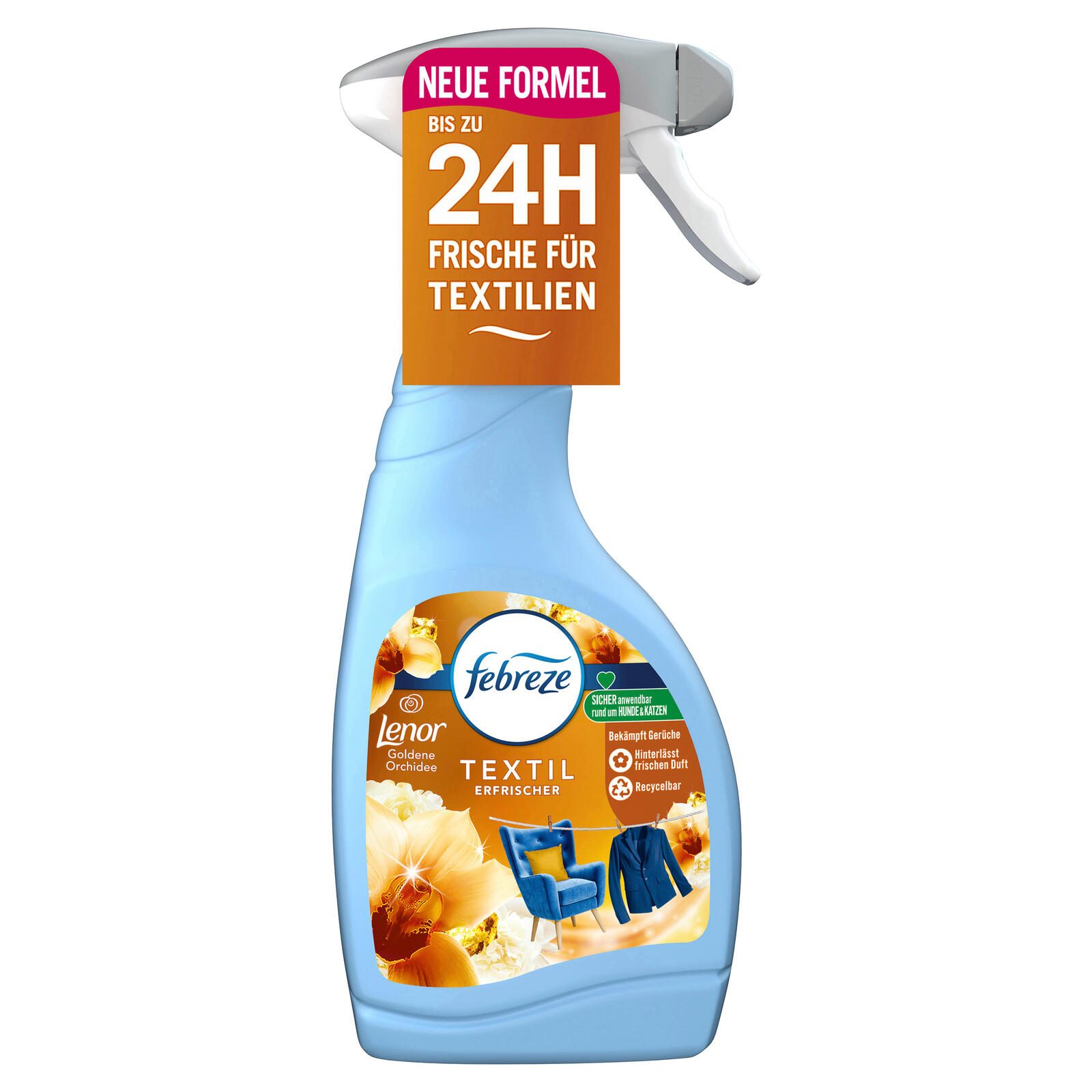 febreze Goldene Orchidee Textilerfrischer 0,5 l 8006540728406
