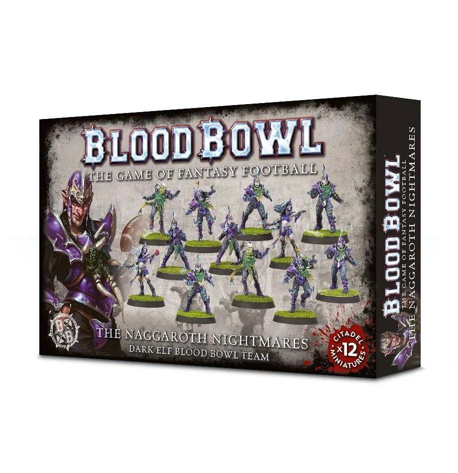 Games Workshop Blood Bowl Team Van De Donkere Elven
