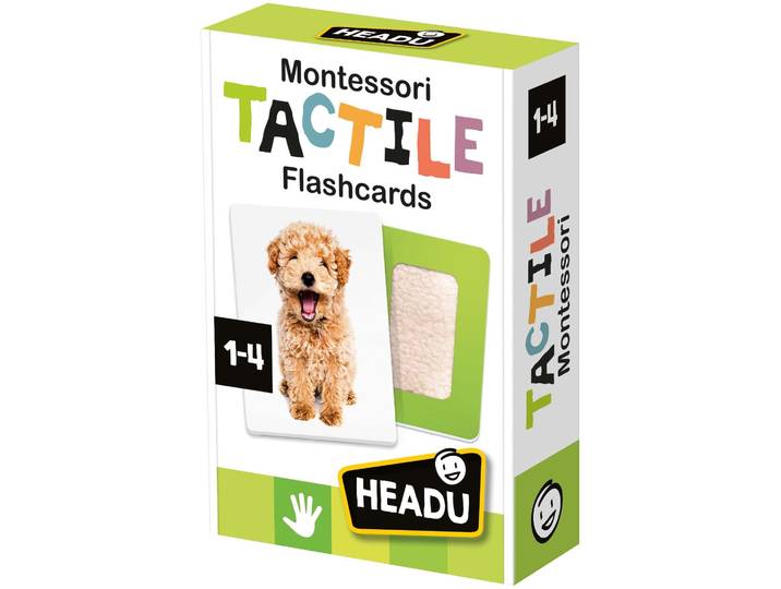 Headu Montessori Lernkarten taktil