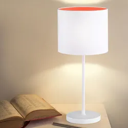 Tisch Leuchte E27 weiß orange Büro Wohnzimmer 1flg ACTION VARIETY 872301061800