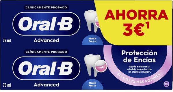 Oral-B Encías & Esmalte Repair Original Pasta Dentífrica 2x75ml