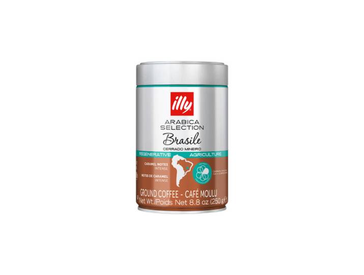 Illy Brasile gemahlener Kaffee, 250 g