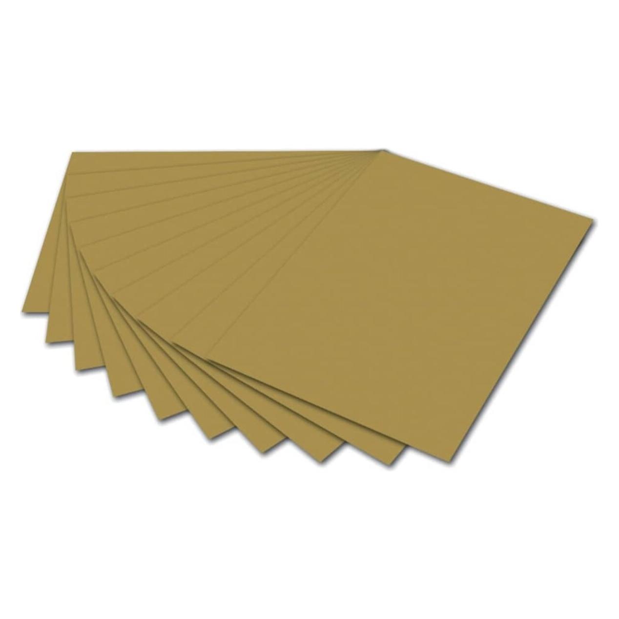 Folia Tonpapier, DIN A4, 130 g/qm, gold (130 g/m²) (6465)