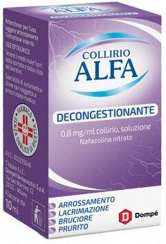 dompe' Collirio Alfa Decongestionante - Flacone da 10 ml
