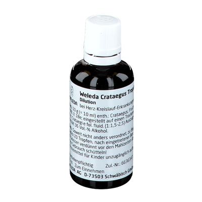Weleda Crataegus Tropfen 50 ml Mischung