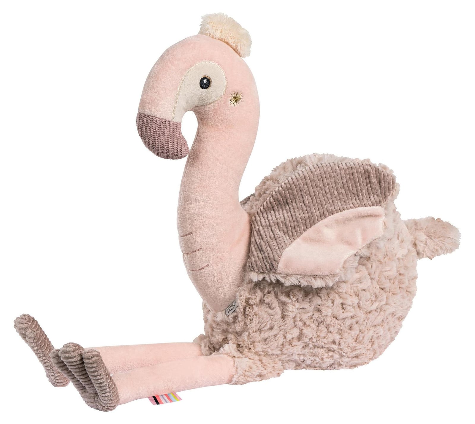 Fehn Pluche Flamingo Groot Formaat