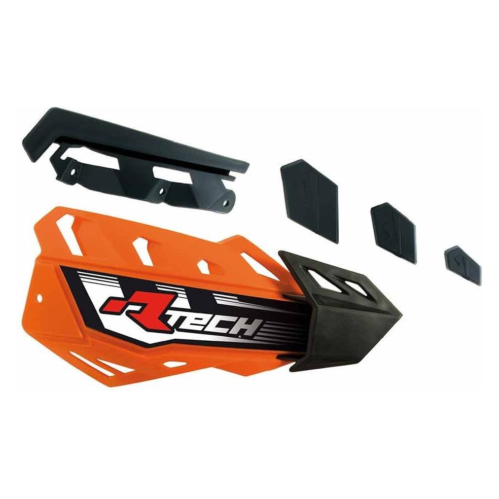 Racetech (Rtech) Ersatzkunststoffe Für Flx / Alu / Atv Handschutz, Orange (REPPMFLAR00)