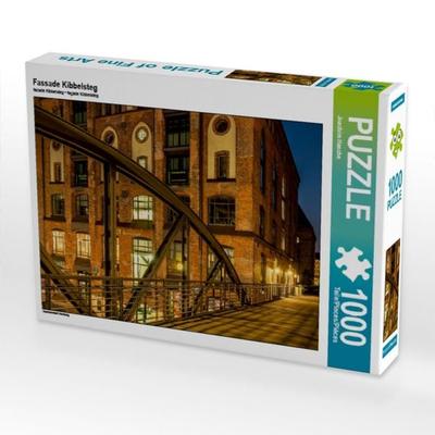 CALVENDO Puzzle Fassade Kibbelsteg | 1000 Teile Lege-Größe 64x48cm Foto-Puzzle für glückliche Stunden