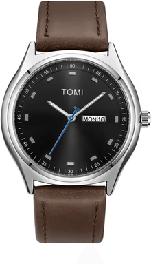 Inspire Essentials TOMI Minimalist Quartz Watch Business Casual Calendar Style c