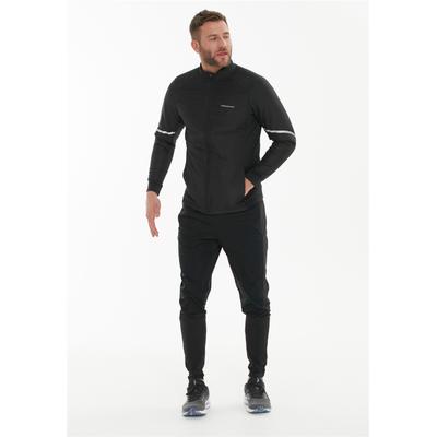 Laufjacke ENDURANCE "Parken", Herren, Gr. XXL, schwarz, 100% Polyester, unifarben, normal, hoch geschlossener Ausschnitt, Jacken, mit Reflektoren
