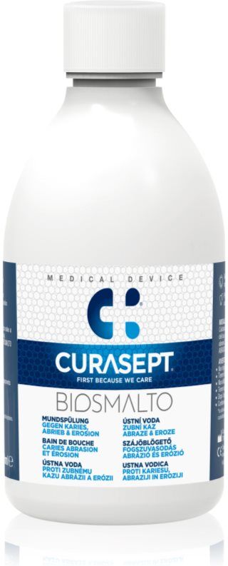 Curasept Biosmalto Caries Abrasion & Erosion enamel-fortifying and renewing mouthwash 300 ml