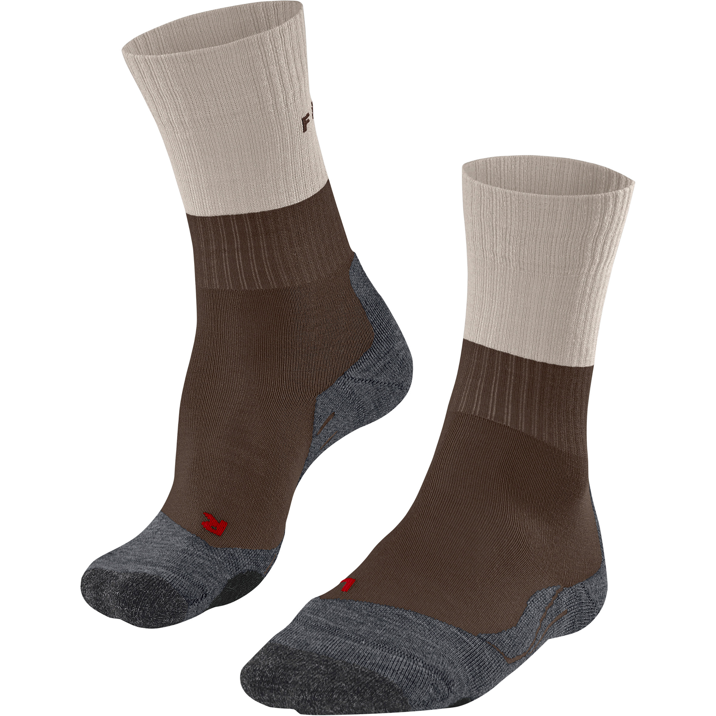 Falke TK2 Damen Wandersocken chestnut Größe 35 Trekking Widerstandsfähig