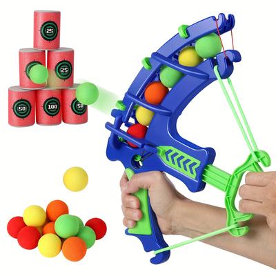 Interactive Kids Shooting Target Game Toy Set With Foam Bullets For Skill Building Play Interactive Kids Shooting Target Game Toy Set With Foam Bullets For Skill Building Play