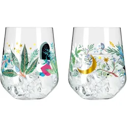 Ritzenhoff Botanic Glamour, Cocktailgläser, Mehrfarbig