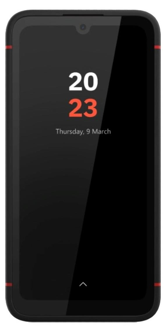 Volla Phone X23 met Volla OS, robuuste smartphone, zwart