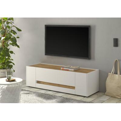 Lowboard HOME AFFAIRE "City/Giron", weiß, B:140cm H:40cm T:45cm, Sideboards, Lowboard, Breite ca. 140 cm