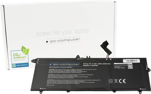 Ipc-computer Notebook-Akku Akku L18C3PD2 REPLACE 11.55V 4800 mAh