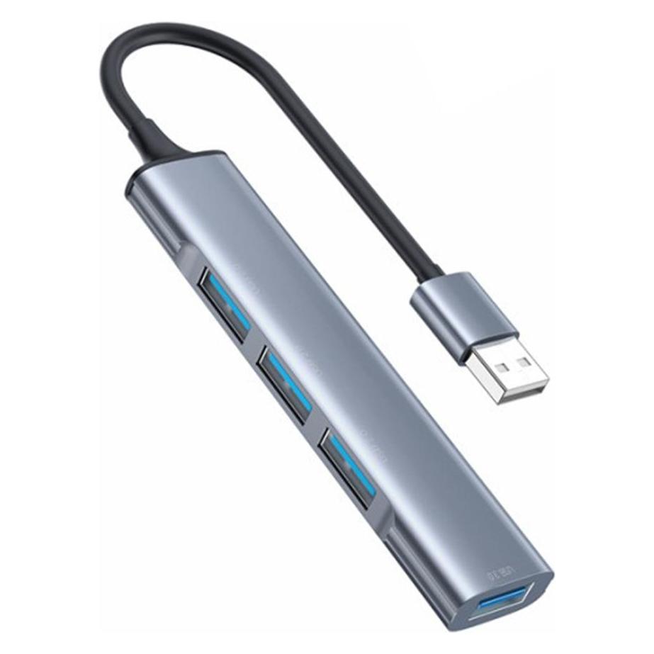 Yesido USB Hub HB18, 4in1, Grey (USB-A, 4 Ports) (60965125)