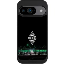 Nivocase Handyhülle für Google Pixel 9 Hülle NIVOpure Case Schwarz Borussia Mönchengladbach Offizielles (Google Pixel 9), Smartphone Hülle, Schwarz