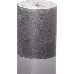 Chamber Kerze 7 cm grau