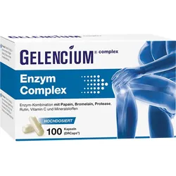 Gelencium Enzym Complex Hochdosiert mit Bromelain 100 ST