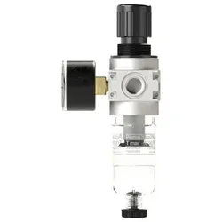 Filterregler »multifix-mini«, mit PC-Behälter, G 1/4, 0,5-10 bar (C 06-K10-HA)