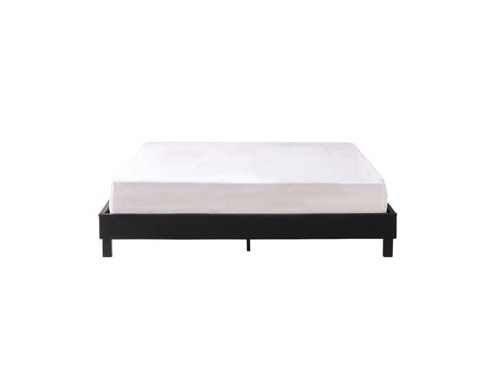 Lit design noir avec sommier 140x190 cm - Nocta - DESIGNETSAMAISON