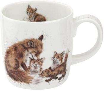 Royal Worchester Royal Worcester Wrendale Designs Mug Wildlife Animals