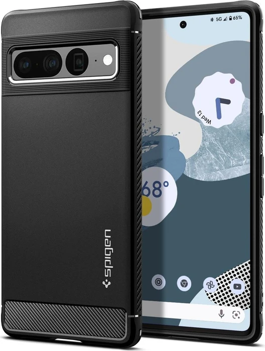 Spigen Rugged Armor Schwarz Google Pixel 7 Pro