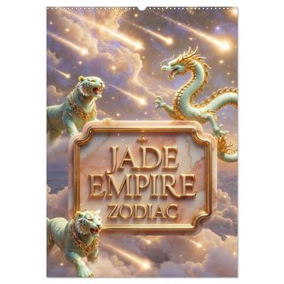 Jade Empire Zodiac (Wall Calendar 2027 DIN A2 portrait), CALVENDO 12 Month Wall Calendar