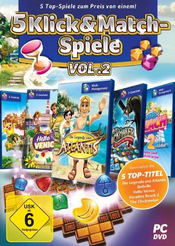 Intenium - 5 Klick & Match-Spiele Vol. 2 (DSP) (PC) - Preis vom 09.10.2026 07:28:09 h
